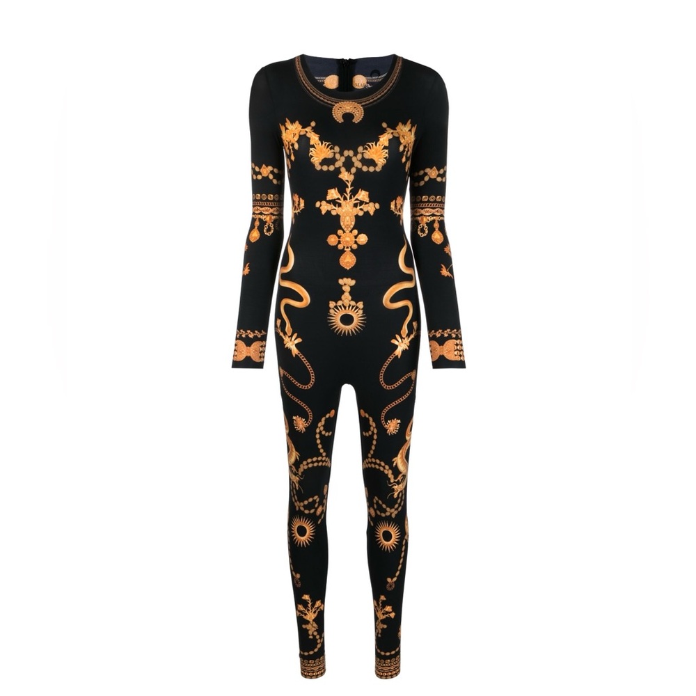 Marine Serre Ornament Jewelry-print jumpsuit